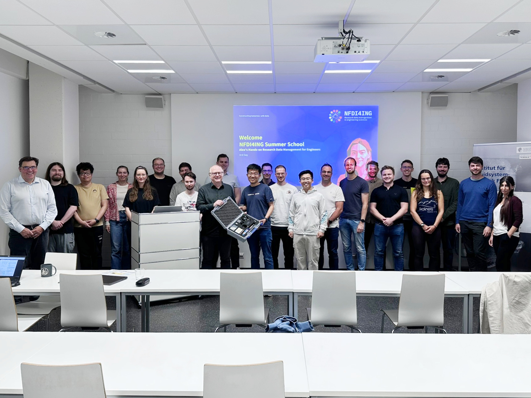 Participants and organisators of the NFDI4ING Summer School